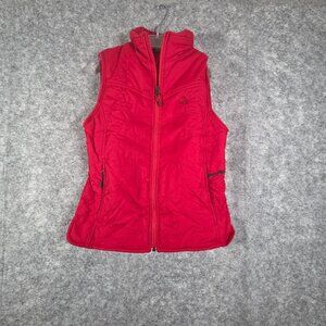 Nike ACG Vest Jacket Women's Full Zip Pockets Zip Collar Red Small